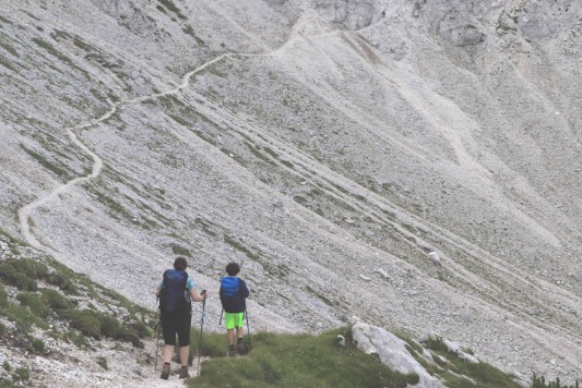 Etappe zur Ledinah-Hütte, Karawanken